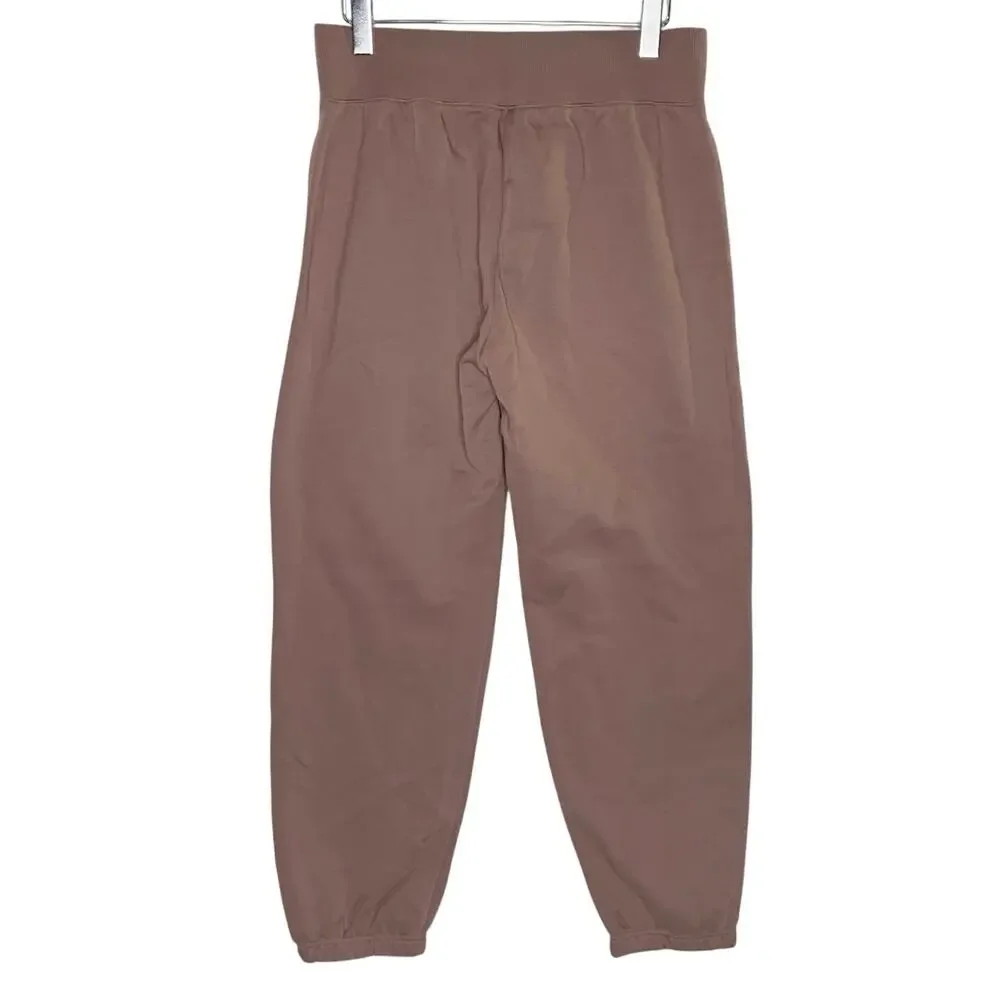 Nike Phoenix Fleece High-Waisted Oversized Tracksuit Bottoms M Smokey Mauve
